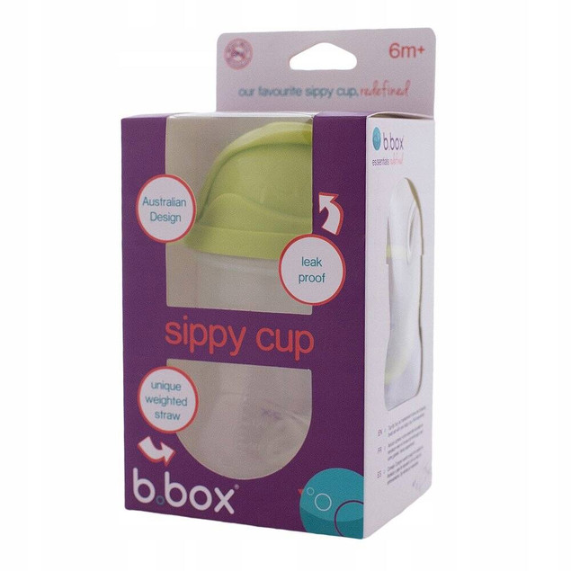 b.box Bidon ze słomką Gelato Pineaapple 6 m+ 240 ml