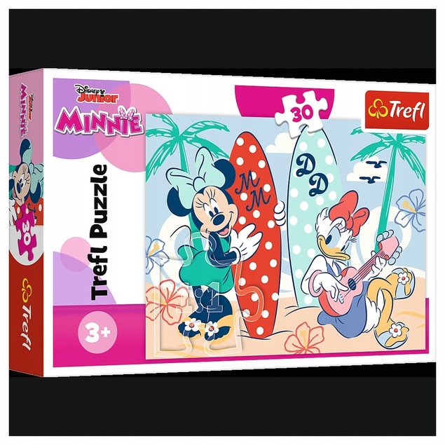 Puzzle 30 Układanka Myszka MINNIE Miki Kolorowa Disney 3+ Trefl