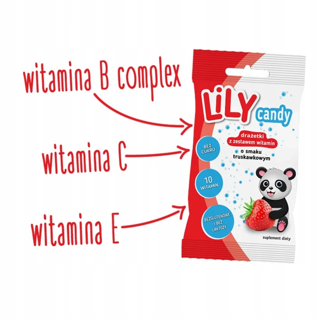 Opakowanie drażetek Lily 40g