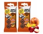 BUNNY NINJA Przekąska Owocowa JABŁKO BRZOSKWINIA Bez Cukru Glutenu 30g x2