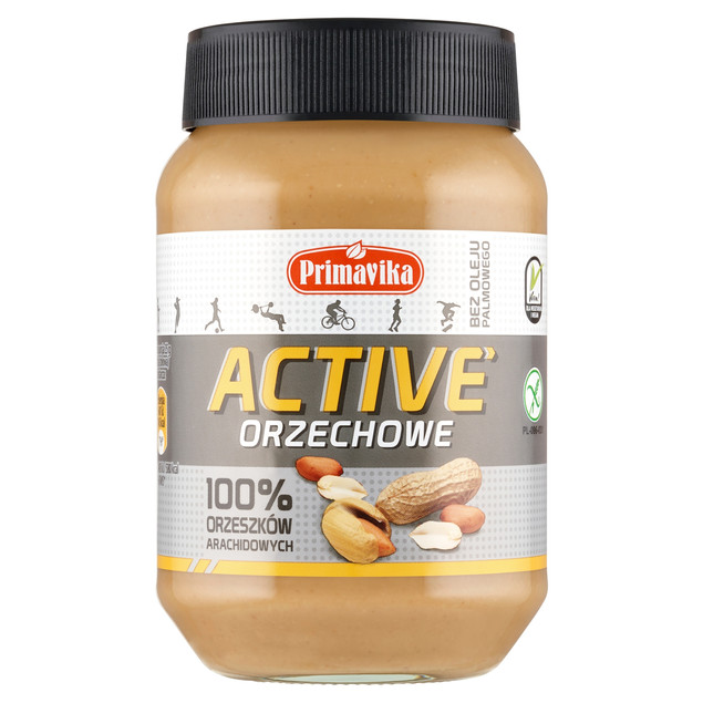 Masło orzechowe Primavika Active 470 g