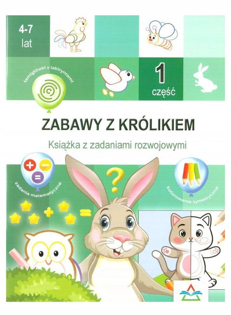 Zabawy z Królikiem cz.1: Kreatywne Pomysły i Aktywności (Książka)