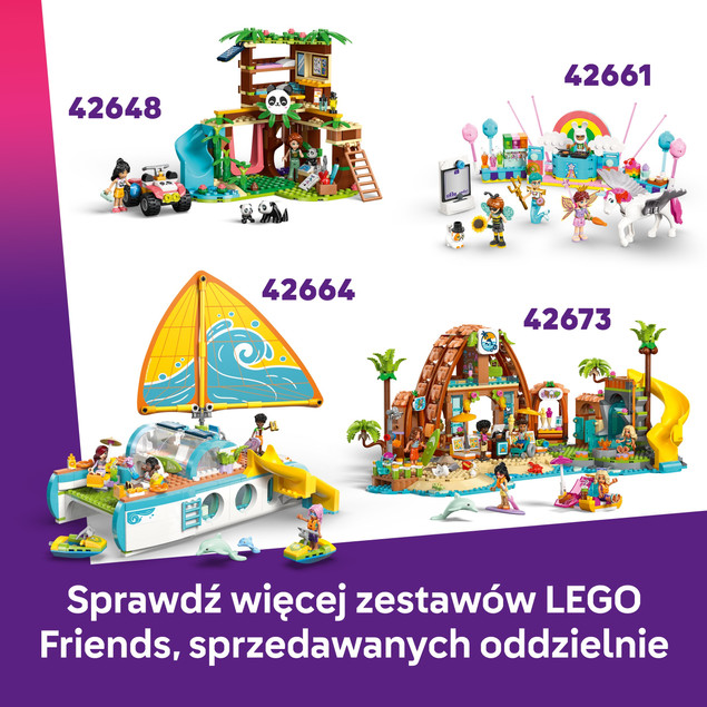 LEGO Friends - Zielona kawiarnia i kwiaciarnia 42671