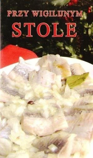 Przy wigilijnym stole Elżbieta Adamska - okładka książki