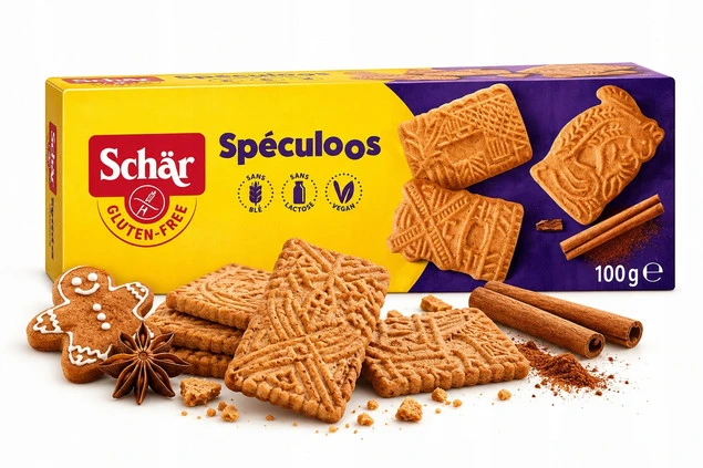 Schar Speculoos herbatniki korzenne bezglutenowe 100g