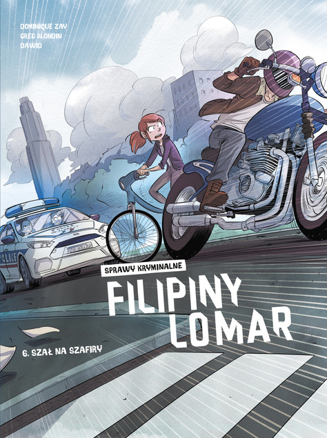 Komiks Sprawy kryminalne Filipiny Lomar: Szał na szafiry. Tom 6 - Dominique Zay, Egmont (Przedsprzedaż)