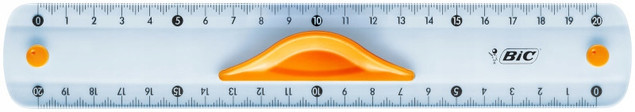 Linijka 20cm Double Ruler 1szt BIC