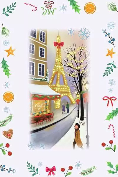 Kalendarz adwentowy puzzlowy 24x54el Ravensburger