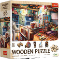 Trefl Puzzle drewniane 501 el. Skarby na strychu