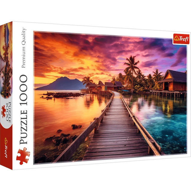 Puzzle 1000 Rajska wyspa 10928 Trefl