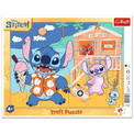 Puzzle Trefl 25 elementów Puzzle ramkowe Disney 25 el. Radosny Stitch