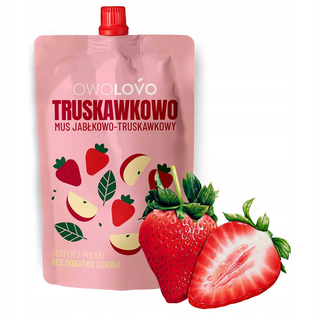 Musy Owocowe Mix Smaków OwoLovo - Zestaw 40x200g