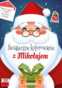 Świąteczne Kolorowanie z Mikołajem 74 Naklejek BooksAndFun