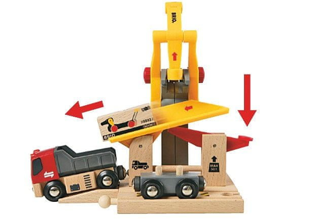 BRIO World 33097 Cargo Railway Deluxe zestaw kolejowy dla dzieci 3+