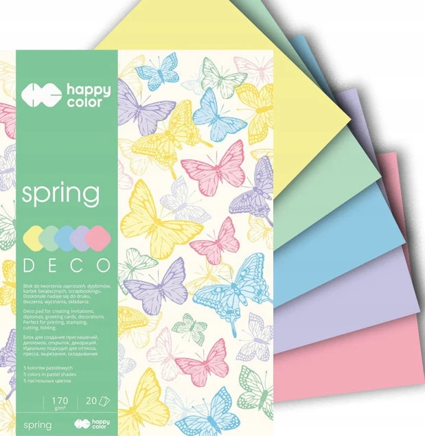 Blok A4 Deco Spring