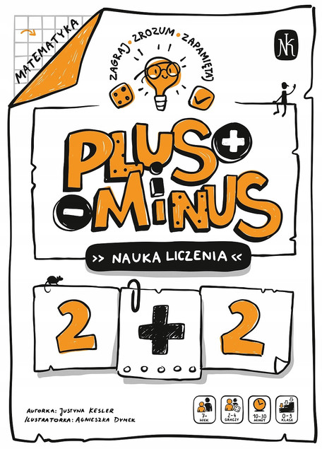 Plus i minus. Nauka liczenia