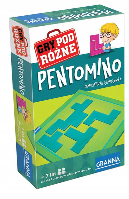 Gra Podróżna PENTOMINO Gra Logiczna GRANNA 00215