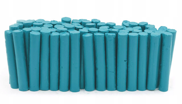 Plastelina LUZ 1kg TURKUSOWA Szkolna Mona