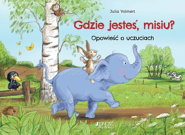 Gdzie jesteś misiu? Opowieść o uczuciach Julia Volmert – okładka książki