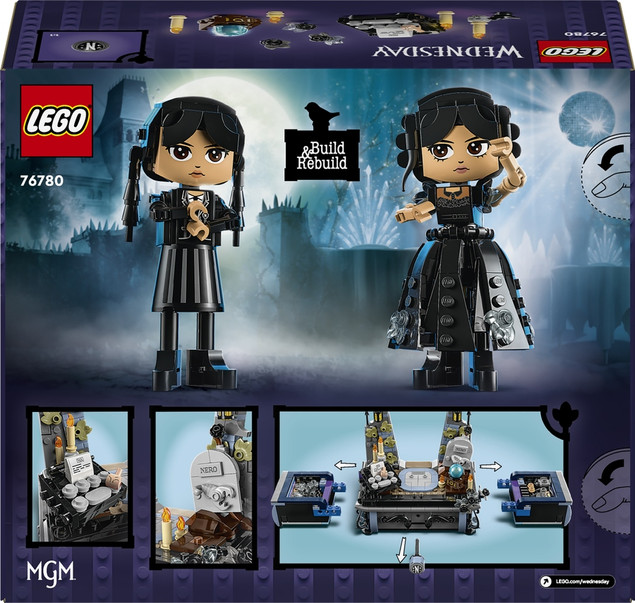LEGO Wednesday 76780 Figurka Wednesday Addams z Rączką