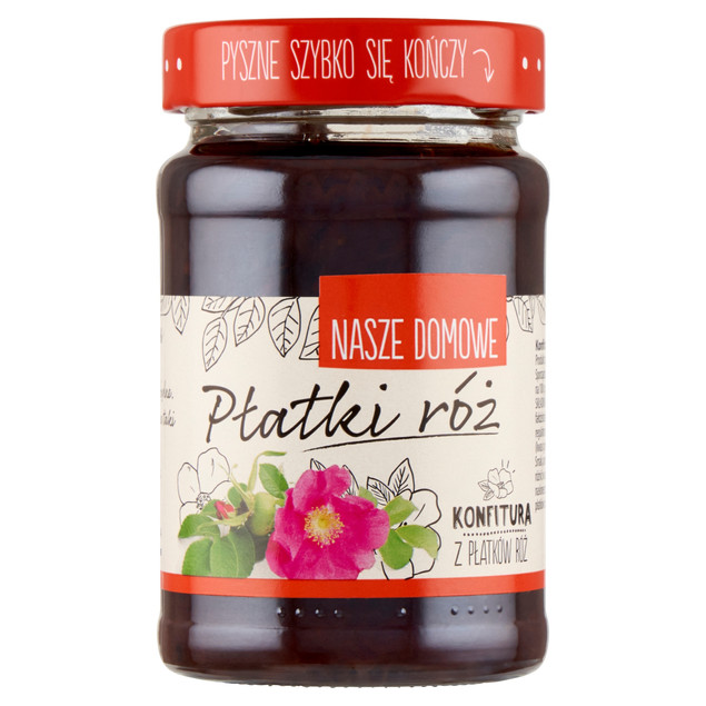 Konfitura płatków róż Premium Rosa 350g