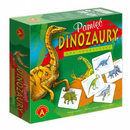 Pamięć Dinozaury Gra Pamięciowa Edukacyjna Memory 4+ Alexander 5332