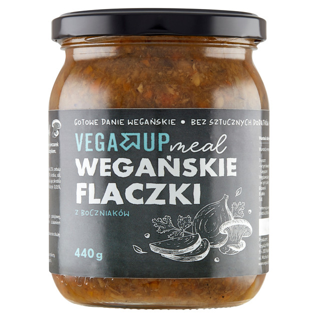 Flaczki Wegańskie z Boczniaków 440g Vega UP
