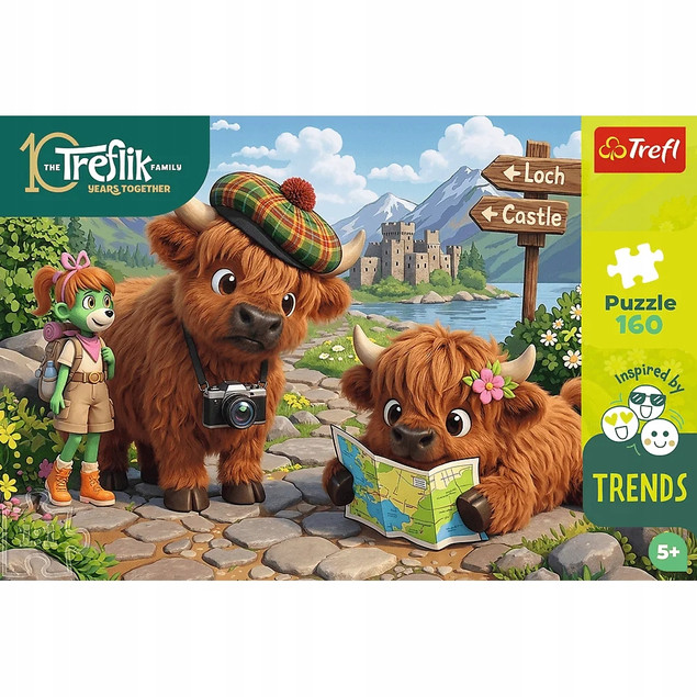 Puzzle Trefl 160 el. Inspired By Trends Urocza Krówka