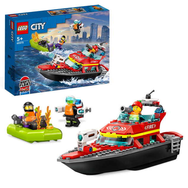 LEGO City Łódź Strażacka 144 el. 5+ 60373