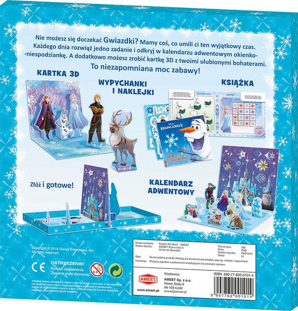 Kraina Lodu 2 24 dni do gwiazdki Praca zbiorowa