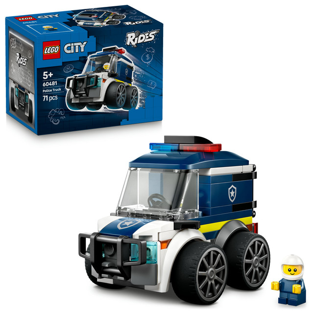 LEGO City - Pojazdy - Ciężarówka policyjna 60481