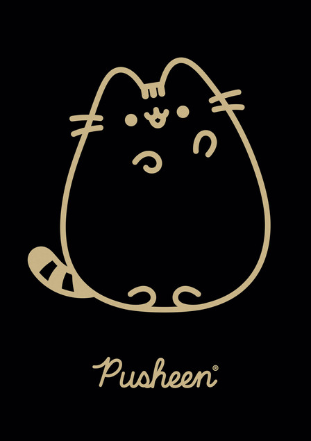 Zeszyt A5 w kratkę 60 kartek UNIPAP Pusheen (laminowany)