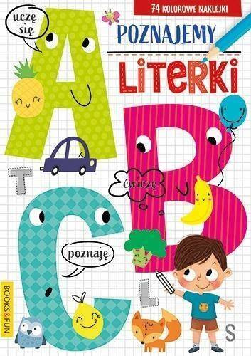 Poznajemy Literki ABC + Naklejki BooksAndFun