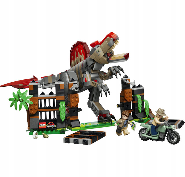 LEGO Jurassic World 77982 Ucieczka Spinozaura Klocki
