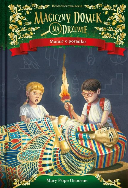 Okładka książki Magiczny domek na drzewie Mumie o poranku