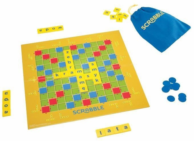 Gra słowna Scrabble Junior - Mattel
