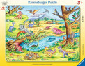 Ravensburger puzzle dla dzieci "Małe dinozaury" 15 elementów, 3+