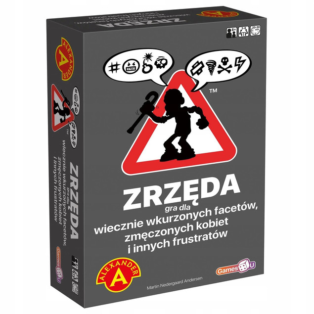 Zrzęda gra planszowa dla wkurzonych