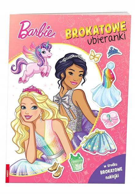 Barbie. Brokatowe Ubieranki
