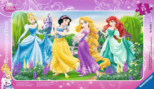 Puzzle Ravensburger Disney Princezny 15 dílků