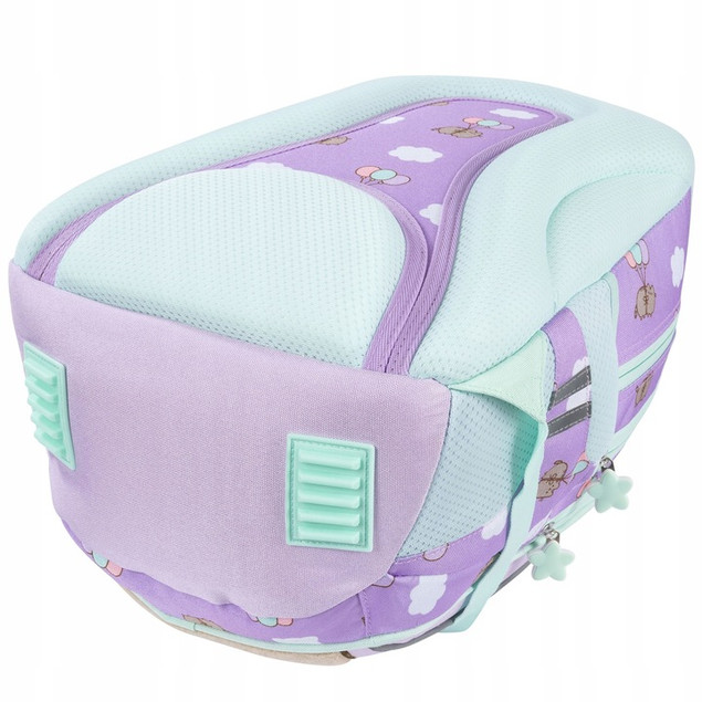 Plecak Szkolny PUSHEEN 4-Komorowy 22L Dla Dziewczynki Fiolet St.Majewski