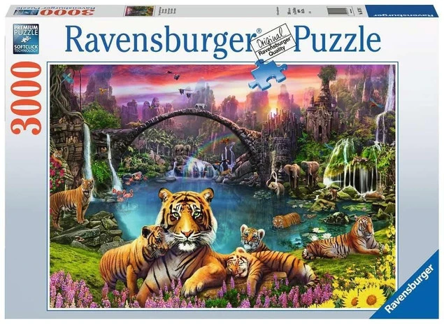 Puzzle Ravensburger 3000 elementów Dzika natura z kwiatami