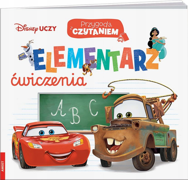 Disney uczy. Przygoda z czytaniem Elementarz ćwiczenia PCC-9303