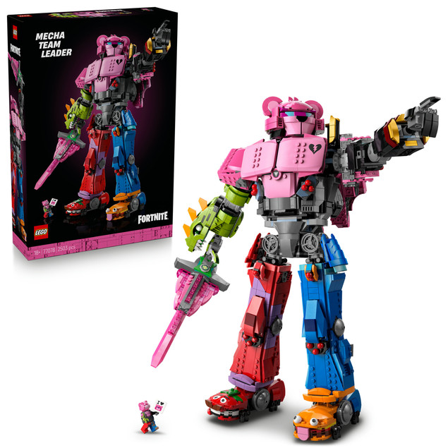 LEGO Fortnite Dowódca Drużyny Mechów 77078 – Figurka Kolekcjonerska