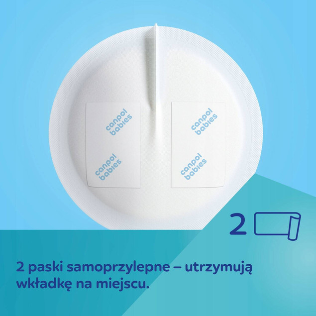 Wkładki laktacyjne Canpol 140 szt białe