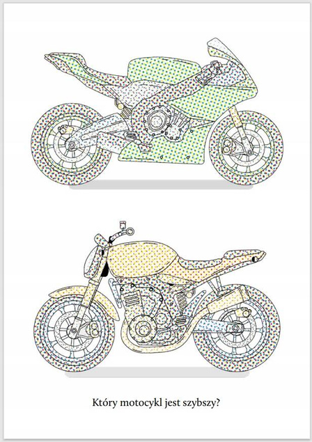 Malowanki Wodne Wyczaruj Motocykle Kolorowanka 2+ Skrzat