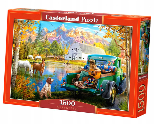 Puzzle Castorland 1500 Yellowstone Park Narodowy 68x47 cm