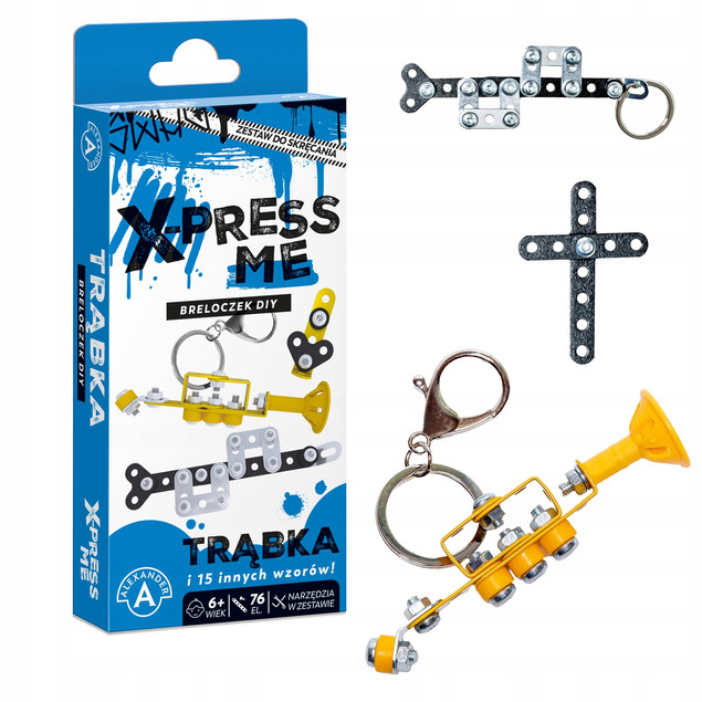 Brelok DIY X-PRESS ME Alexander Trąbka