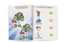 Książka Disney uczy - Filmy. Ćwiczenia z naklejkami. Litery UDN-9301