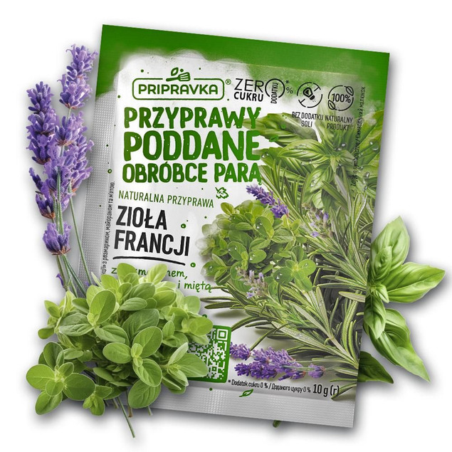 Przyprawa Zioła Francji Pripravka 10g z Rozmarynem, Majerankiem i Miętą
